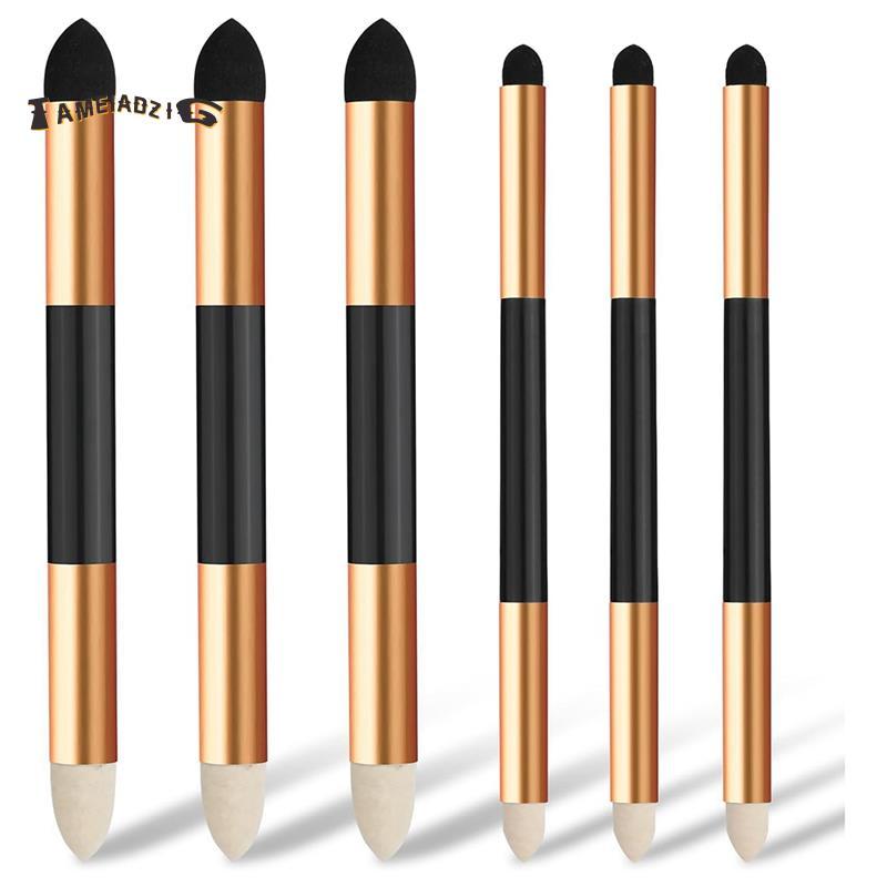 [คุณภาพ T]ปากกาฟองน้ําผสมศิลปิน 6 ชิ้น, 2 ขนาด Double-Headed Detail Blending Stump Pen Sketch Pen แป