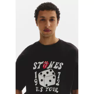 H&M(เอชแอนด์เอ็ม) เสื้อยืดทรงโอเวอร์ไซส์ ผู้ชาย 1159823_23
