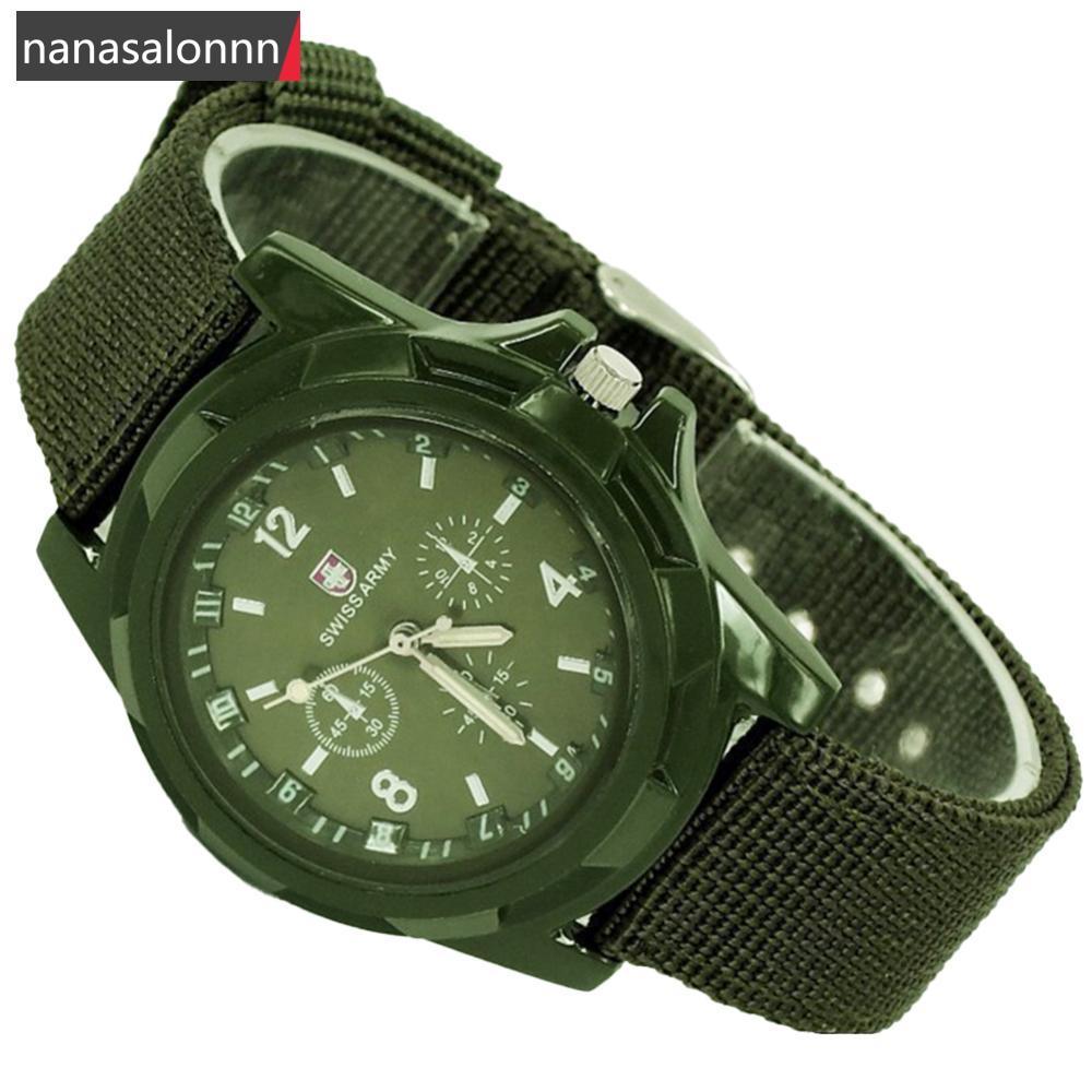NNL Men Quartz Watch นาฬิกาไนลอน สายผ้าใบ นาฬิกาข้อมือกีฬาลําลอง