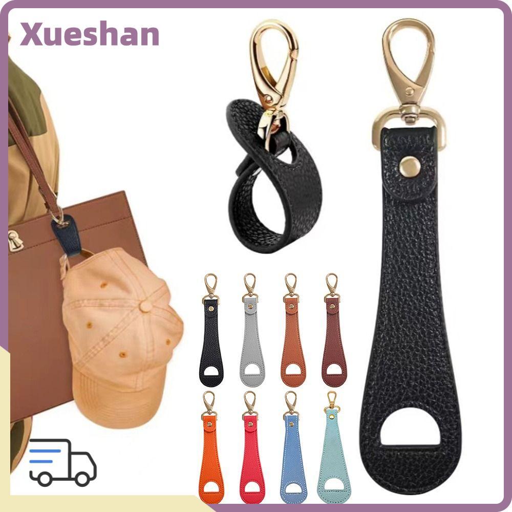หมวกแฮนด์ฟรี หนังแท้ พร้อมกระเป๋าถืออเนกประสงค์ สำหรับการเดินทางและใช้กลางแจ้ง