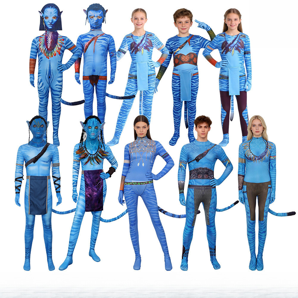 Avatar 3 Fire and Ashes Avatar Water Way คอสเพลย์ประสิทธิภาพเครื่องแต่งกาย Avatar เครื่องแต่งกาย