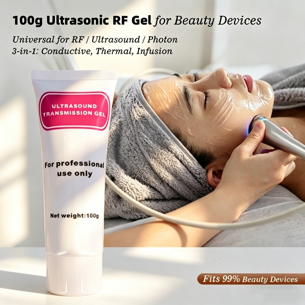 100ml Ultrasonic RF เจลสําหรับ 40K Cavitation Body Slimming Beauty Machine วิทยุความถี่ Cavitation Body ความถี่ Conductive Gel