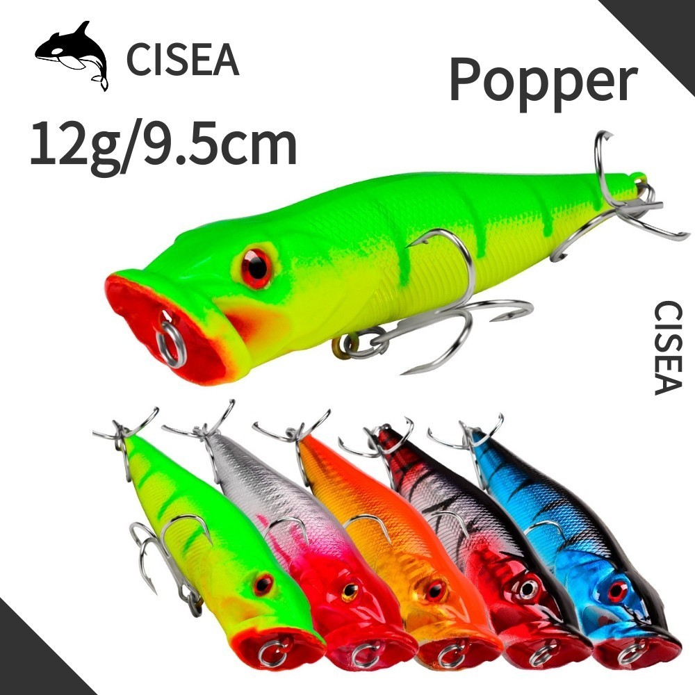 CISEA F27 9.5 ซม. Lure Popal Bait 12g อุปกรณ์ตกปลาเหยื่อปลอม