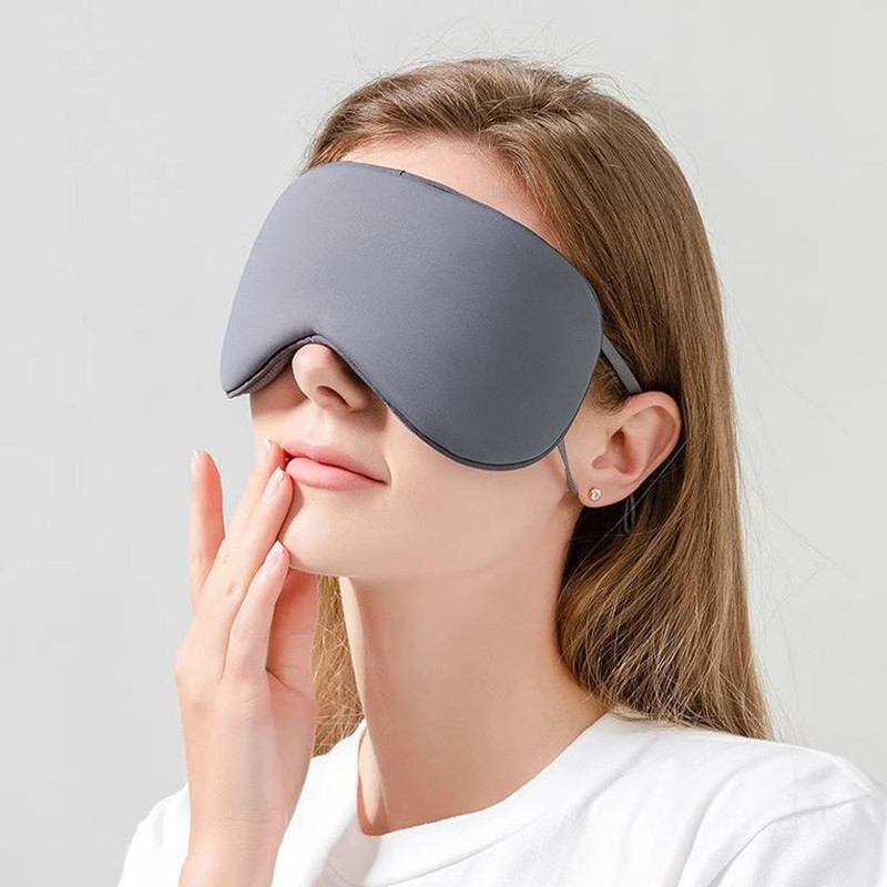 Eye Mask สําหรับผู้ชายผู้หญิง Weighted Gravity Sleeping สบาย Light Blocking Headband สําหรับการนอนหลับลึกความเครียดบรรเทาของขวัญท่องเที่ยว
