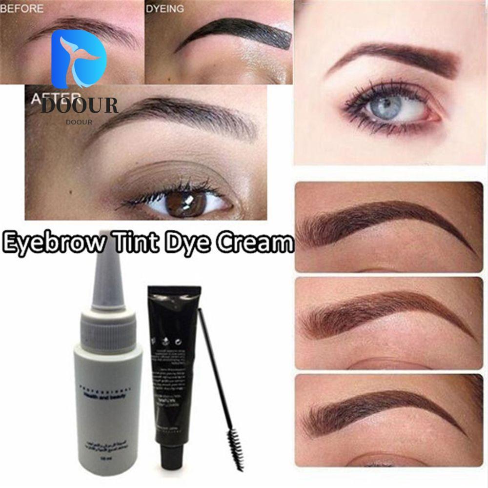 DOOUR Eyebrow Tint Cream Waterproof Eyebrow Dye Eye Makeup