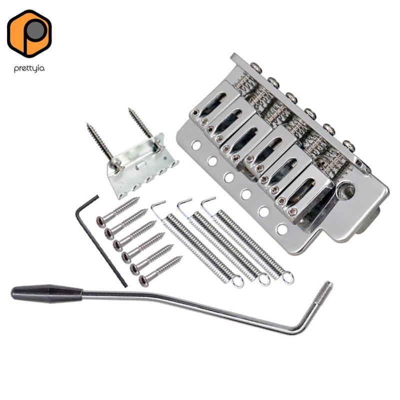 [สวย] กีตาร์มือซ้ายล็อคเดี่ยวสะพาน Tremolo พร้อม Whammy Bar สําหรับ ST SQ