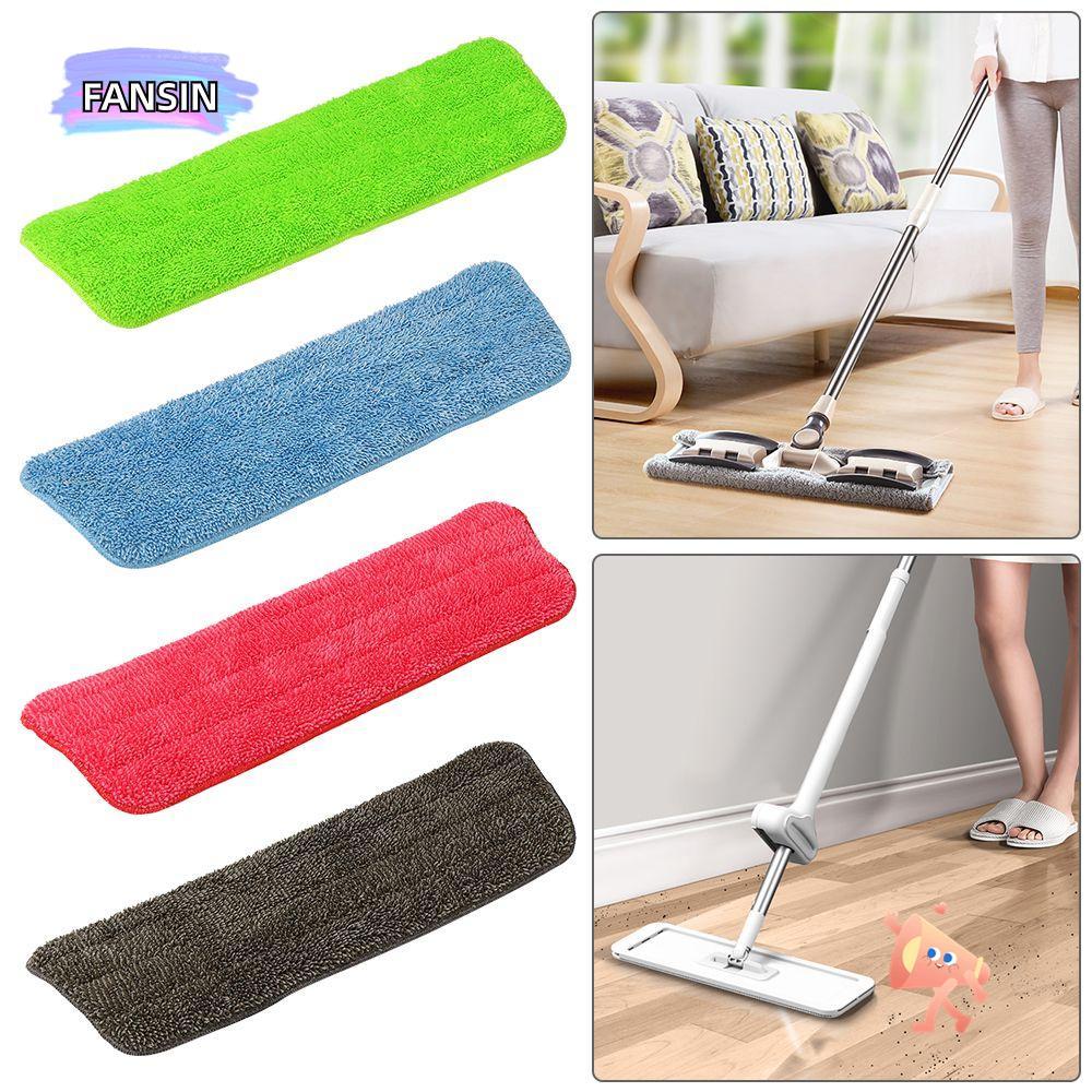 FANSIN Mop Pads Heads Floor Dust Wet Dry Cleaning Spray