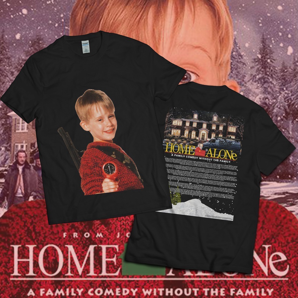 HOT T-SHIRT/SHIRT - HOME ALONE (KEVIN McCALLISTER) • เสื้อยืดแนวคิด
