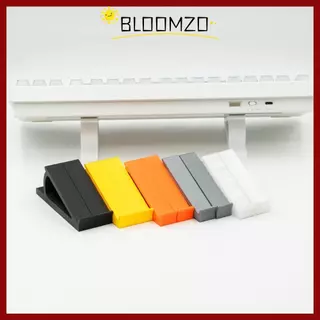 จัดส่งจากประเทศไทยBLOOMZO 1 คู่คีย์บอร์ดคอมพิวเตอร์ Riser, อุปกรณ์เสริมแบบพกพาคีย์บอร์ดขาตั้งยกระดับ, ที่วางจอภาพมุมคีย์บอร์ดยกพลาสติก