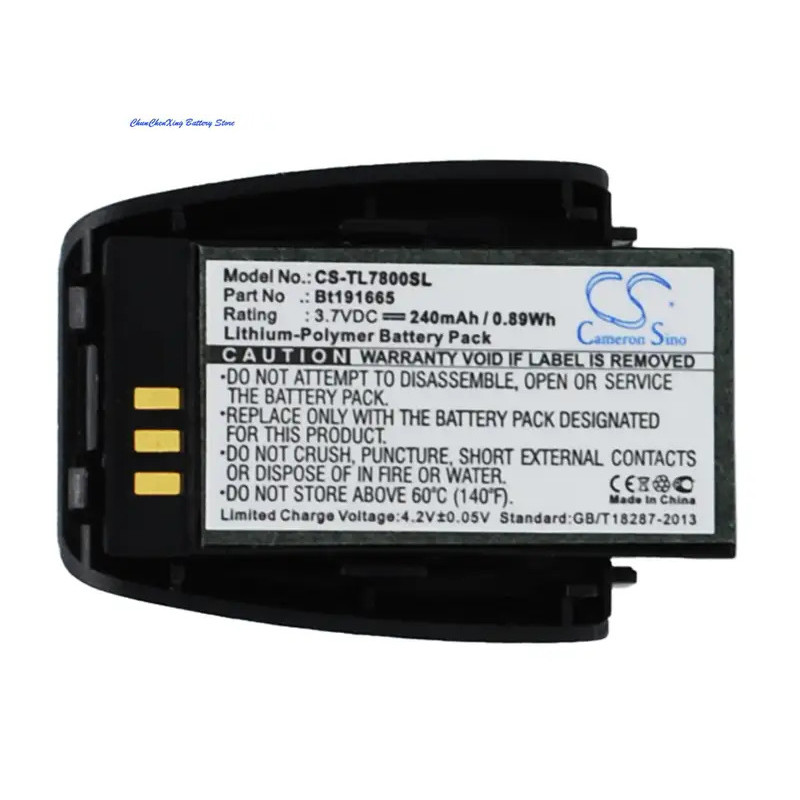 แบตเตอรี่ 240mAh BT291665 สําหรับ AT&T SB3014, TL7800, TL-7800, TL7810, TL-7810, TL7812, TL-7812, TL