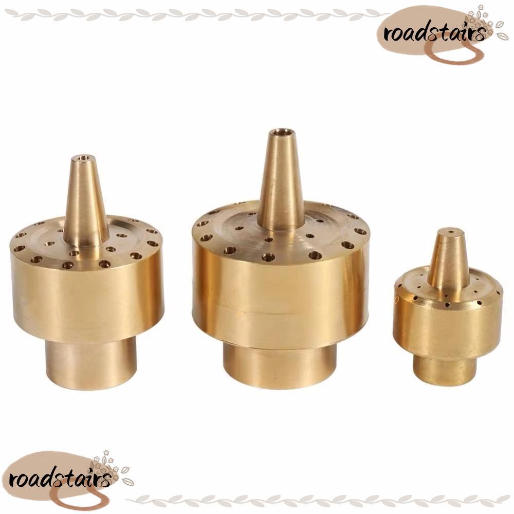 ROADSTAIRS Center หัวฉีดน้ําพุสไตล์ตรง, FNPT 1/2" 3/4" 1" หัวฉีดคอลัมน์ดอกไม้สปริงเกลอร์, หัวสเปรย์ท
