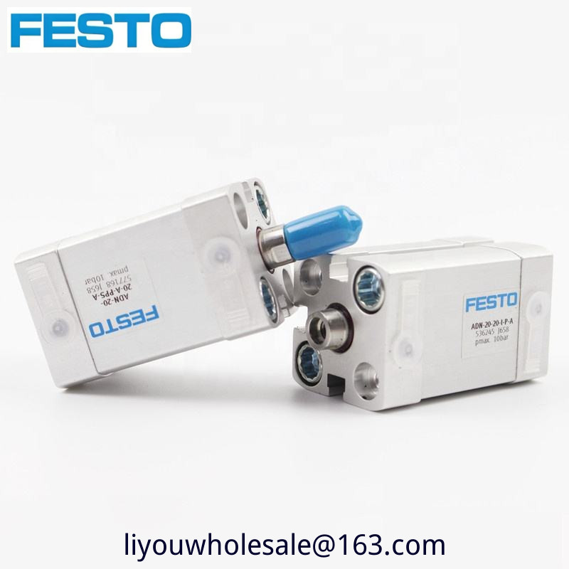 Fisto กระบอกขนาดกะทัดรัดพร้อมสต็อกใหม่เอี่ยม ADN63-80-100/-5-10-IAPA