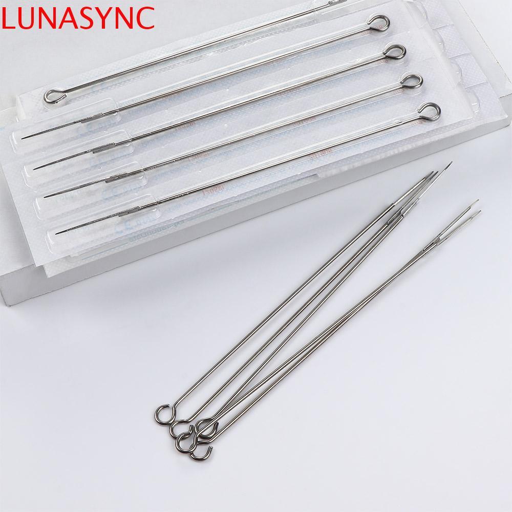LUNASYNC เข็มความงามขนาดผสมถาวรแต่งหน้า Microblading Disposable Tattoo Shader