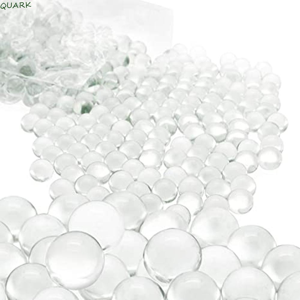 QUARK Glass Ball 10 มม.14 มม.16 มม.ถังปลารอบหินอ่อนลูกปัด Marbles เกม Bouncing Ball|ลูกปัดลูกแก้วแก้วใส