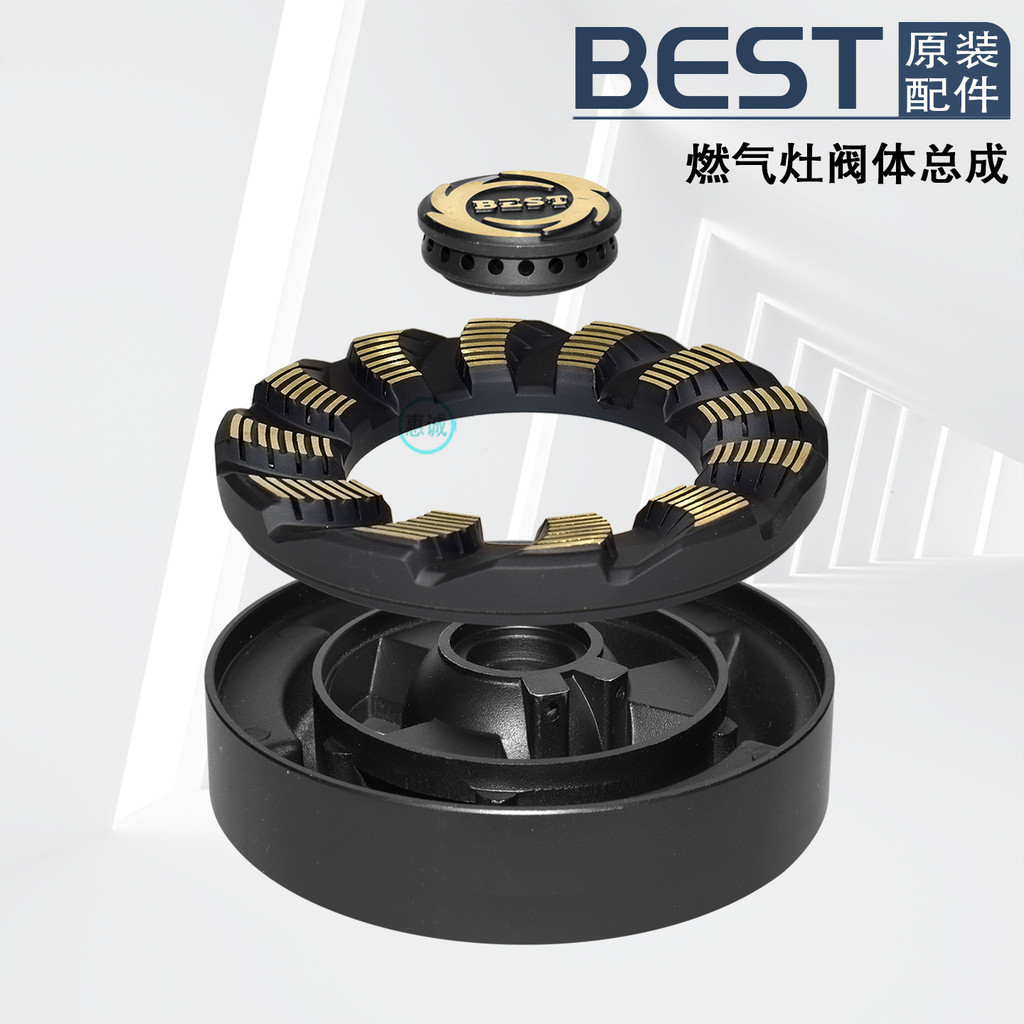 Black & Decker Q910B/T Q616B เตาแก๊สฝาครอบไฟเครื่องจ่ายไฟทองแดงบริสุทธิ์เดิมฝังเตาแก๊สอุปกรณ์เสริม