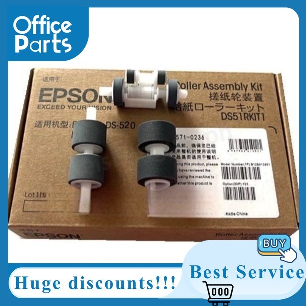 สําหรับ EPSON DS510 520 560 DS410 Pickup Roller Scanner Feed Roller