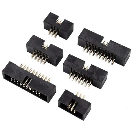1.27 มม.DC3 6P 8P 10P 12P 14P 16P 18P 20P 24P26P 30P 34P 40P 50P Socket Header Connector ISP ชาย Dou