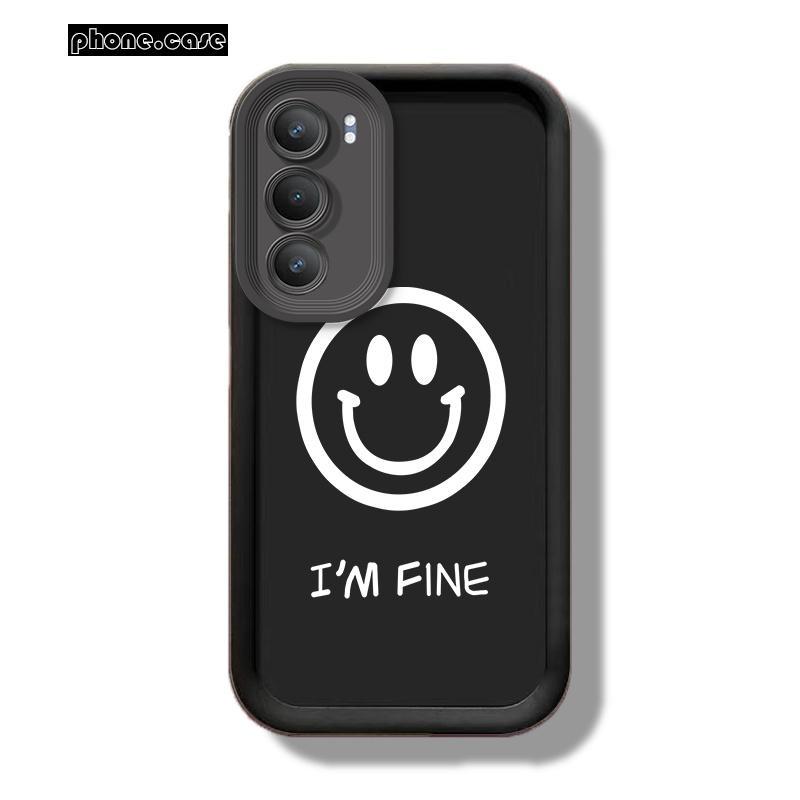 เหมาะสําหรับ Redmi 9 9A 9C 10A 12 12C 13C 13 14C 15 15C 4G/5G,A Simple สีทึบทาสีรูปแบบเคสโทรศัพท์ 3T