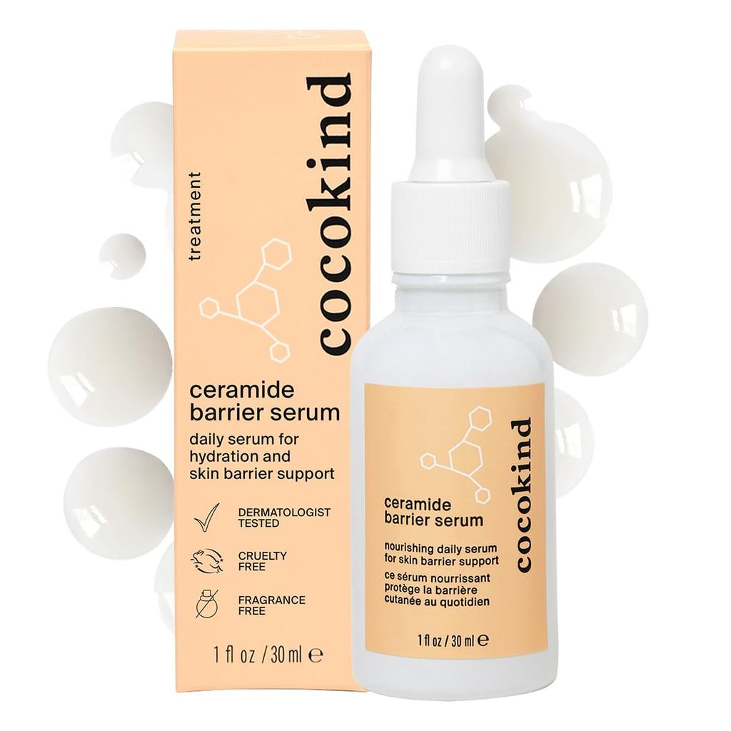 Cocokind Ceramide Barrier Serum, Hydrating Serum เพื่อลดความแห้งกร้าน, All Types รวม Sensitive , Fra
