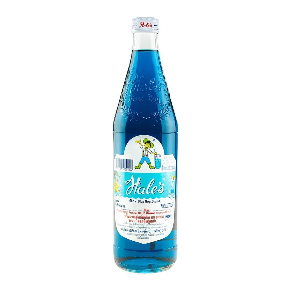 [สินค้าส่งด่วน] เฮลซ์บลูบอย น้ำหวานเข้มข้น กลิ่นบลู ฮาวาย 710มล. HALES BLUE BOY BLUE HAWAII SYRUP 710 ML