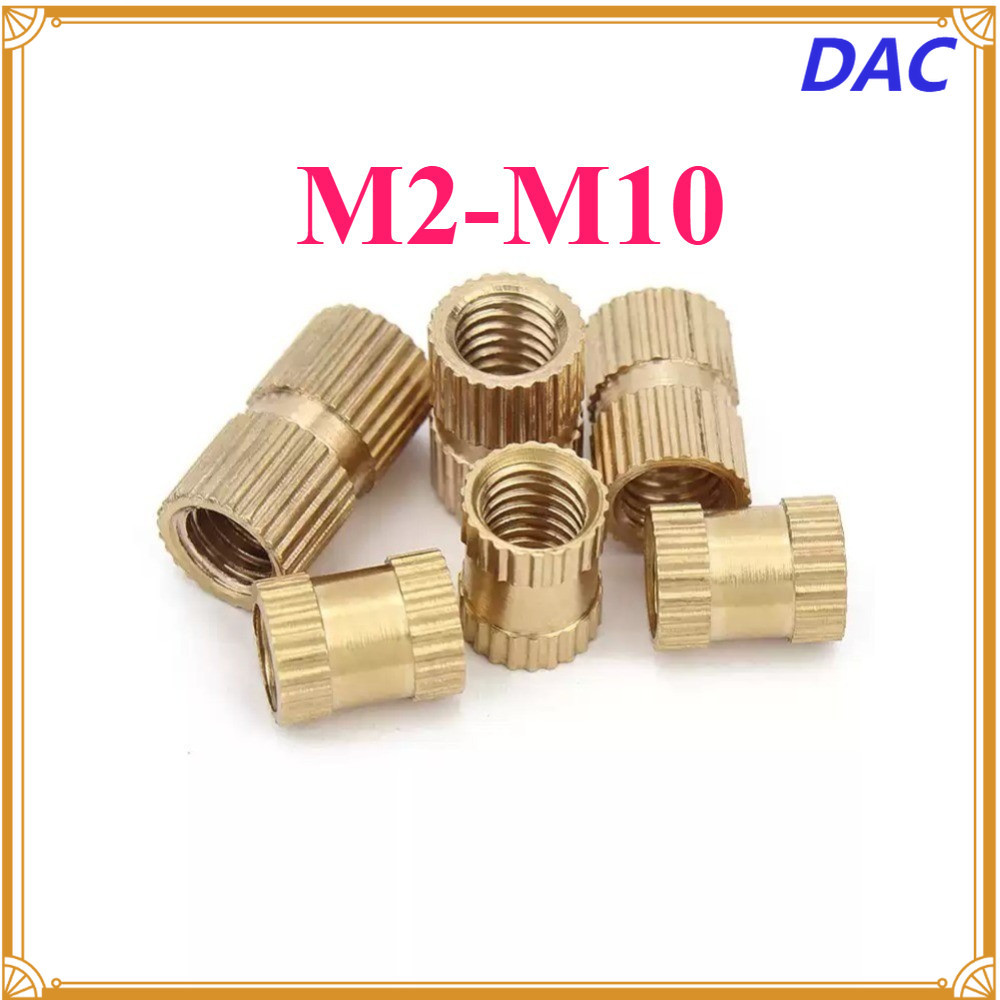 เกลียวทองเหลือง  สำหรับงานพิมพ์  / BRASS Nut Insert for  M2-M10 AC-MB-1