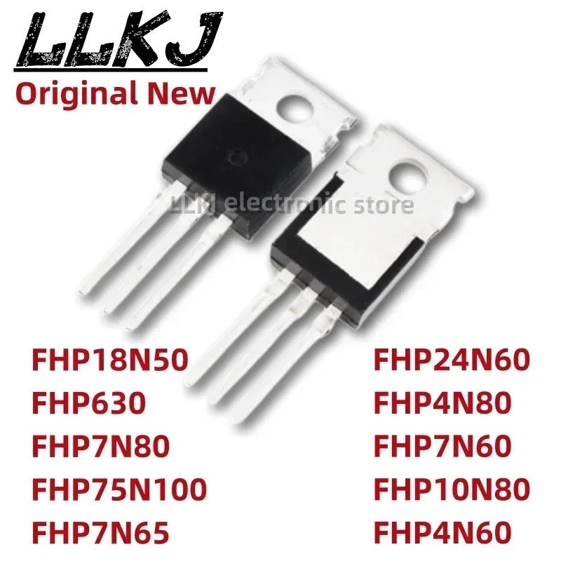 1-5PCS FHP18N50 FHP630 FHP7N80 FHP75N100 FHP7N65 FHP24N60 FHP4N80 FHP7N60 FHP10N80 FHP4N60 FHP4N60 F