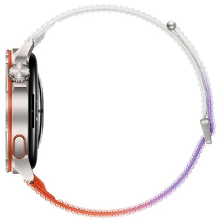 18/22 มม.ไนลอนถักกีฬาสายรัดระบายอากาศสําหรับนาฬิกา Huawei GT Runner 2 สายรัดข้อมือสําหรับนาฬิกา Huawei GT6 pro/6/5/4 46 มม.41 มม.สายรัดข้อมือ