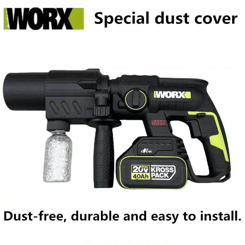 WORX ค้อนไฟฟ้าเฉพาะป้องกันฝุ่นฝุ่นฟรีการเจาะฝุ่นเชื่อมต่อ WU380S/WU386/WU387/WU388 อุปกรณ์เสริม