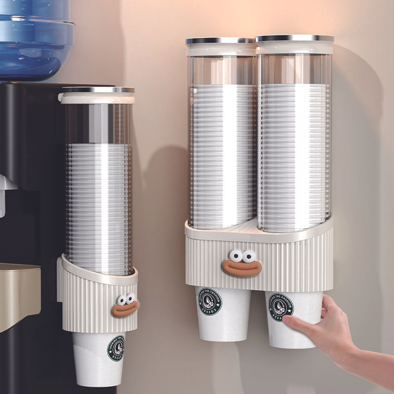 Spot Ready Stock Once Cup Pick-up Cup Paper Cup Holder Pick-up Cup Holder Water Dispenser Cup Holder