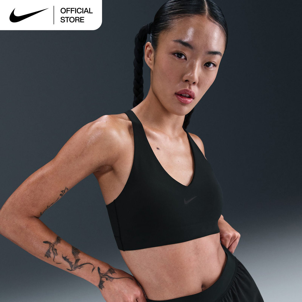 Nike Women's Universa Medium-Support Padded Sports Bra - Black [IB9831-010]