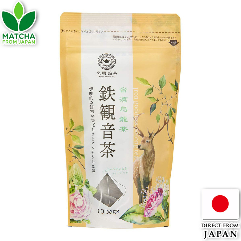 Jiushun Mingcha Tieguanyin Tea Oolong Tea Taiwan Tea Triangle Tea Bag
