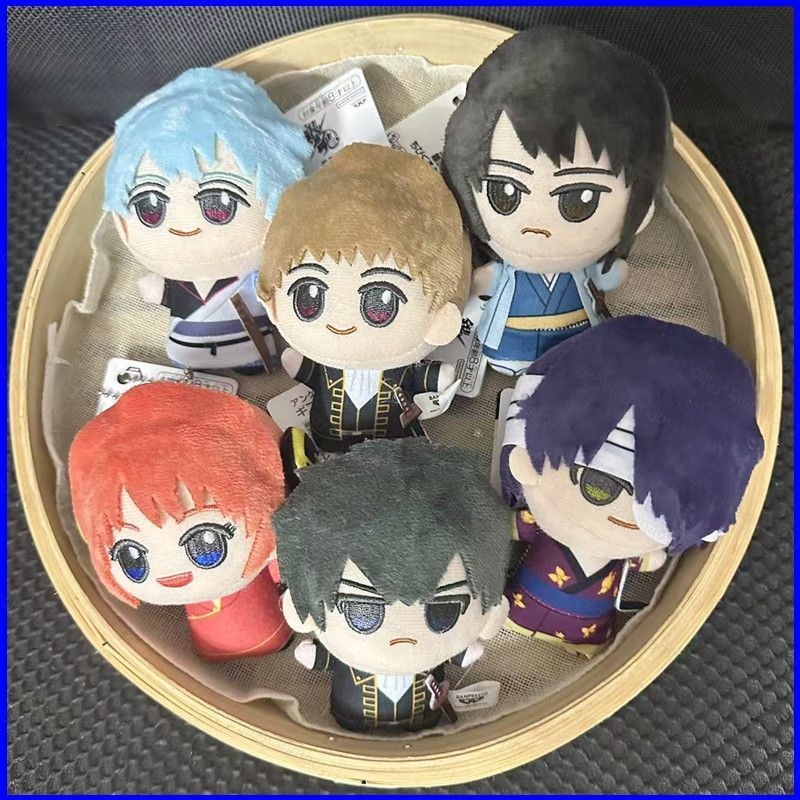 ZY1 Gintama ตุ๊กตาตุ๊กตาของขวัญสําหรับสาวตกแต่งบ้านตุ๊กตาของเล่นพวงกุญแจจี้สําหรับเด็กคอลเลกชัน YZ1