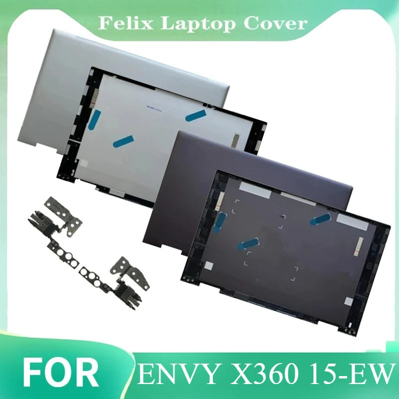 ใหม่สีน้ําตาลปกหลัง LCD/บานพับสําหรับ ENVY X360 15-EW 15-EY 15T-EW N09644-001