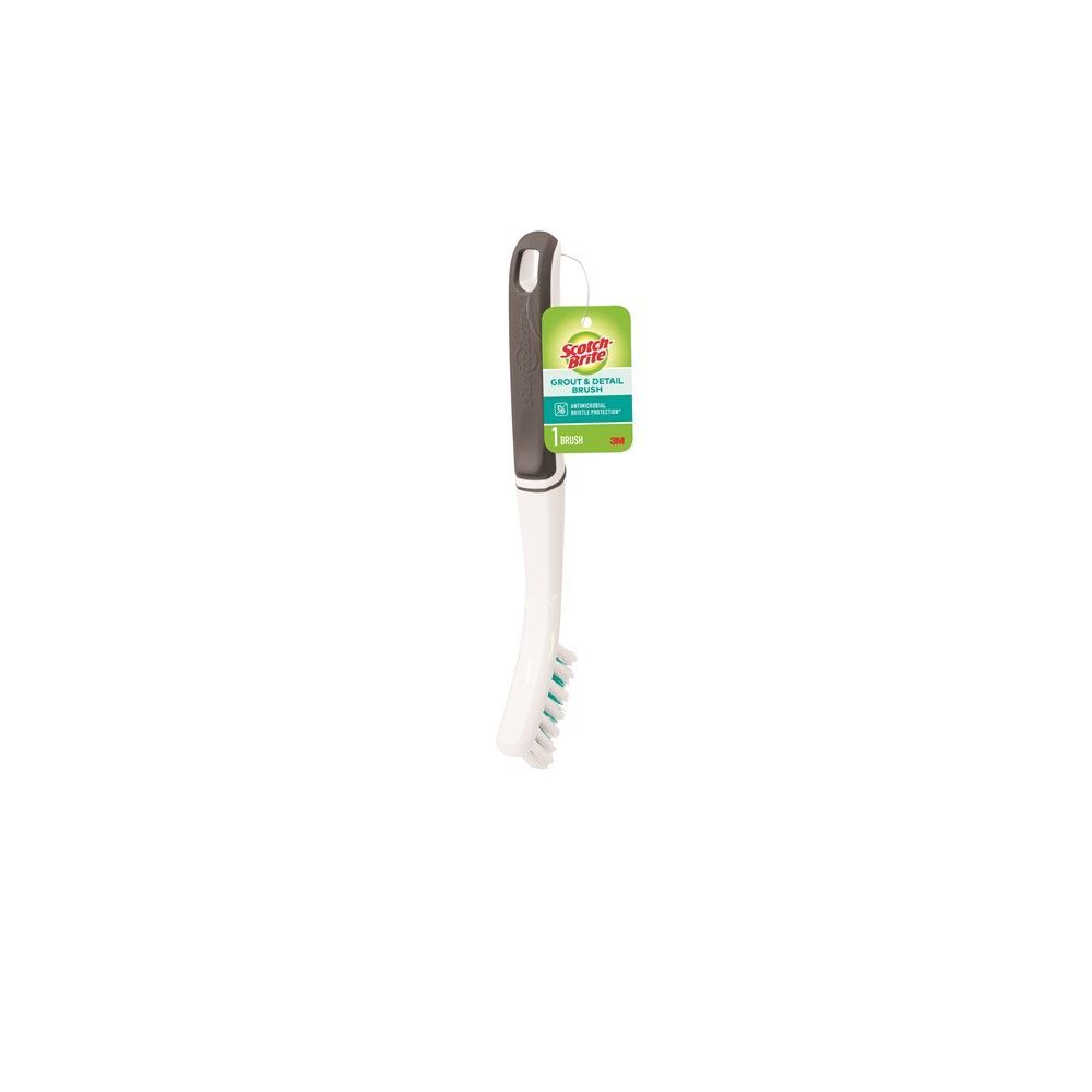 [สินค้าส่งด่วน]  สก๊อตไบร์ท แปรงขัดร่องยาแนวรุ่นแอนตี้แบคทีเรีย SCOTCH-BRITE GROUT + DETAIL BRUSH AT
