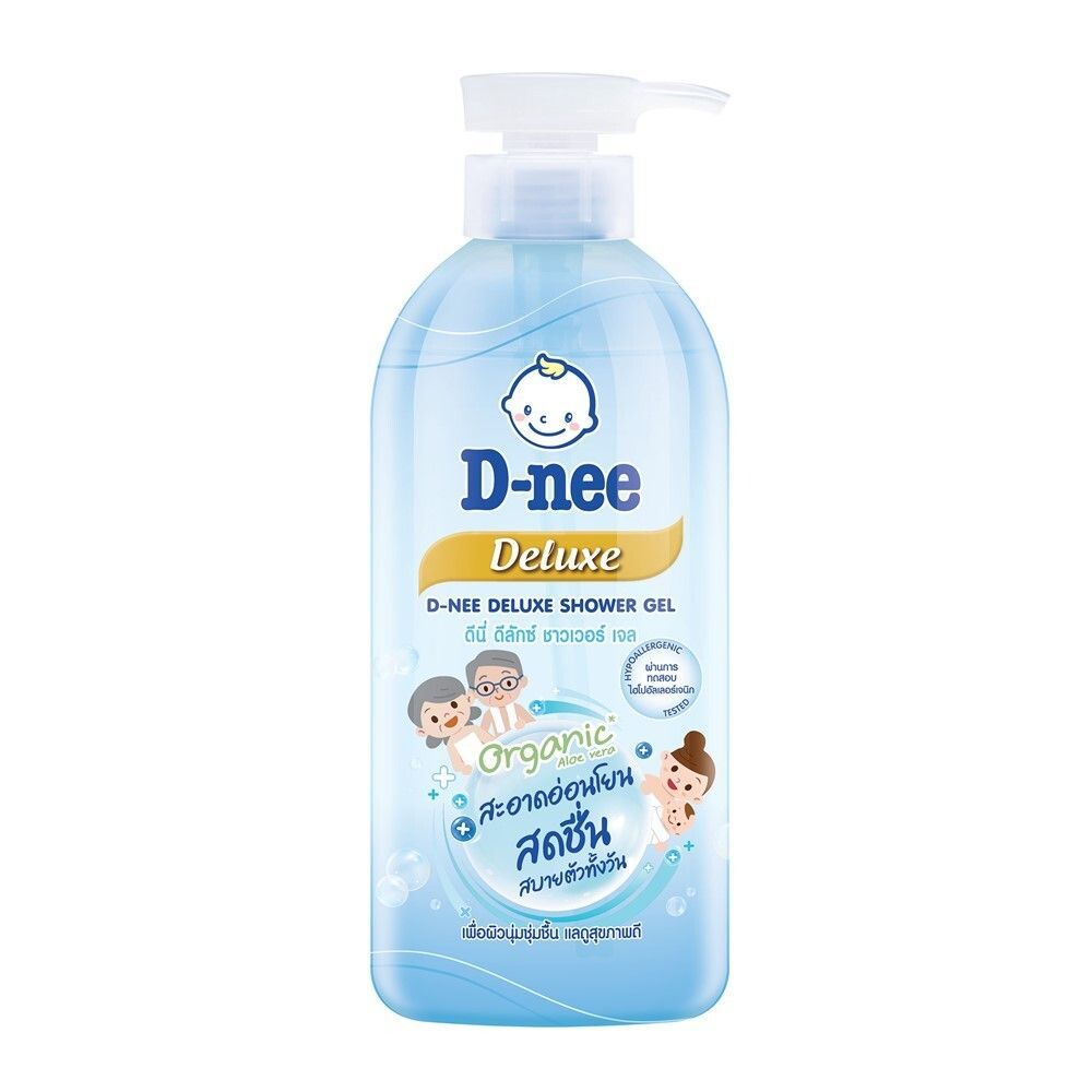 [สินค้าส่งด่วน] ดีนี่ดีลักซ์ ครีมอาบน้ำ ฟ้า 450 มล. D-NEE DELUXE BODY BATH BLUE 450 ML.