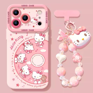 [แมวเพลงสไตล์ใหม่] เคสโทรศัพท์ iPhone น่ารัก 17PROMAX16/15 หญิง 14/13 กันกระแทก 12/11
