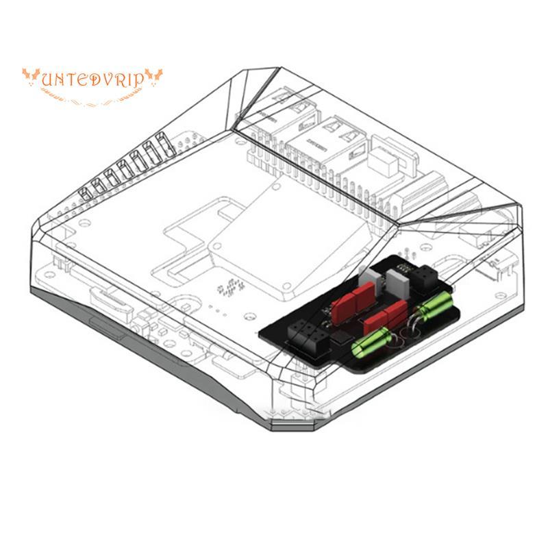 [Quick U]PI5-CASE-ARGON-ONE Case คูลเลอร์แบบแอคทีฟในตัวสําหรับ Raspberry Pi5