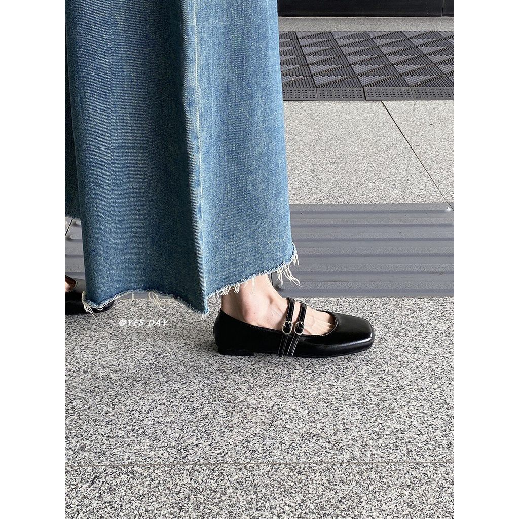 แมรี่เจน รองเท้า mary jane YesDay 2024 Summer Retro Mary Jane Shoes