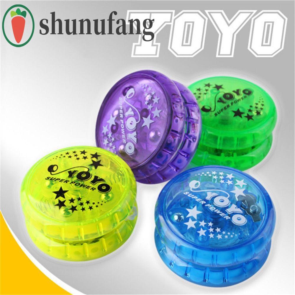 UNUF กระพริบ YoYo, ไฟ LED Responsive Yoyo Ball, Entertainment High-speed Brain Game Luminous YoYo To