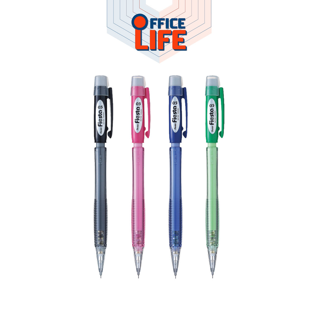 Pentel (เพนเทล) ดินสอกด ดินสอ รุ่น Fiesta AX105 ขนาด 0.5 mm. ( 1 แท่ง )