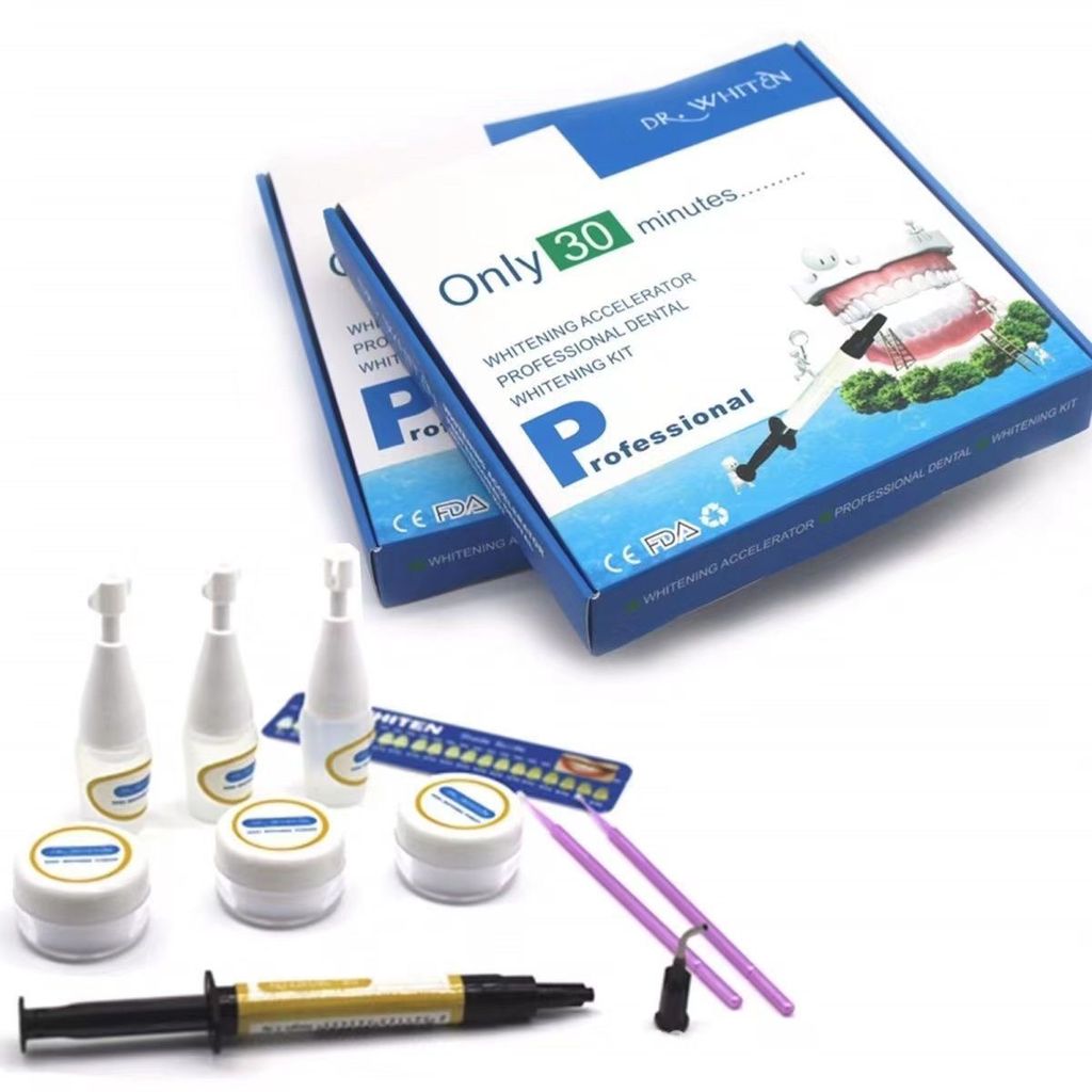 1 กล่อง ชุดฟอกสีฟันเจลขั้นสูง สารฟอกขาวเจลฟอกสีฟัน White Dental