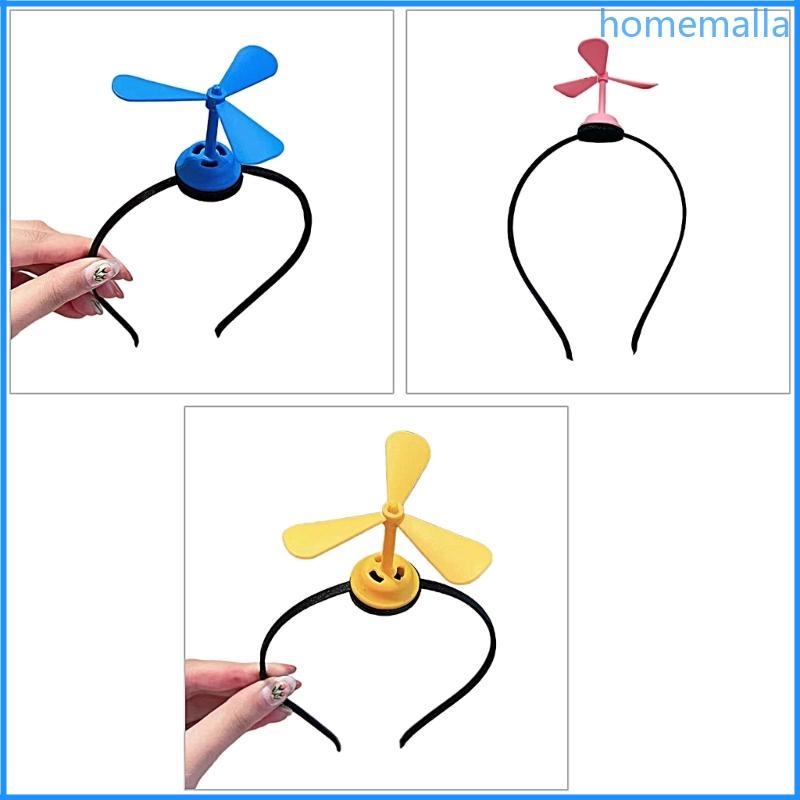 HO สีสันสเตอริโอใบพัด Hairband ผู้หญิงแต่งหน้าการถ่ายภาพ Carnivals แถบคาดศีรษะ
