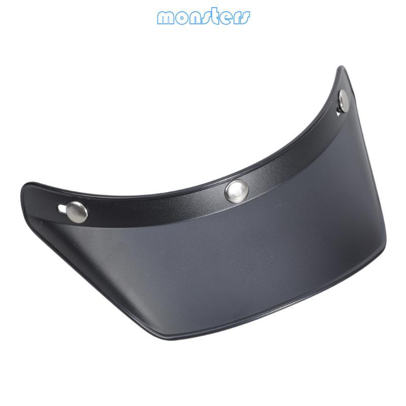 Mon หมวกกันน็อคเปิดหน้า Visor Bubble Visor Moto Visor เลนส์ Capacete