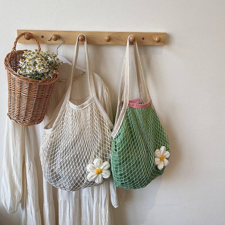 Lazy Style Bag Fashion All-Match Shoulder Bag Hollow Tote Bag