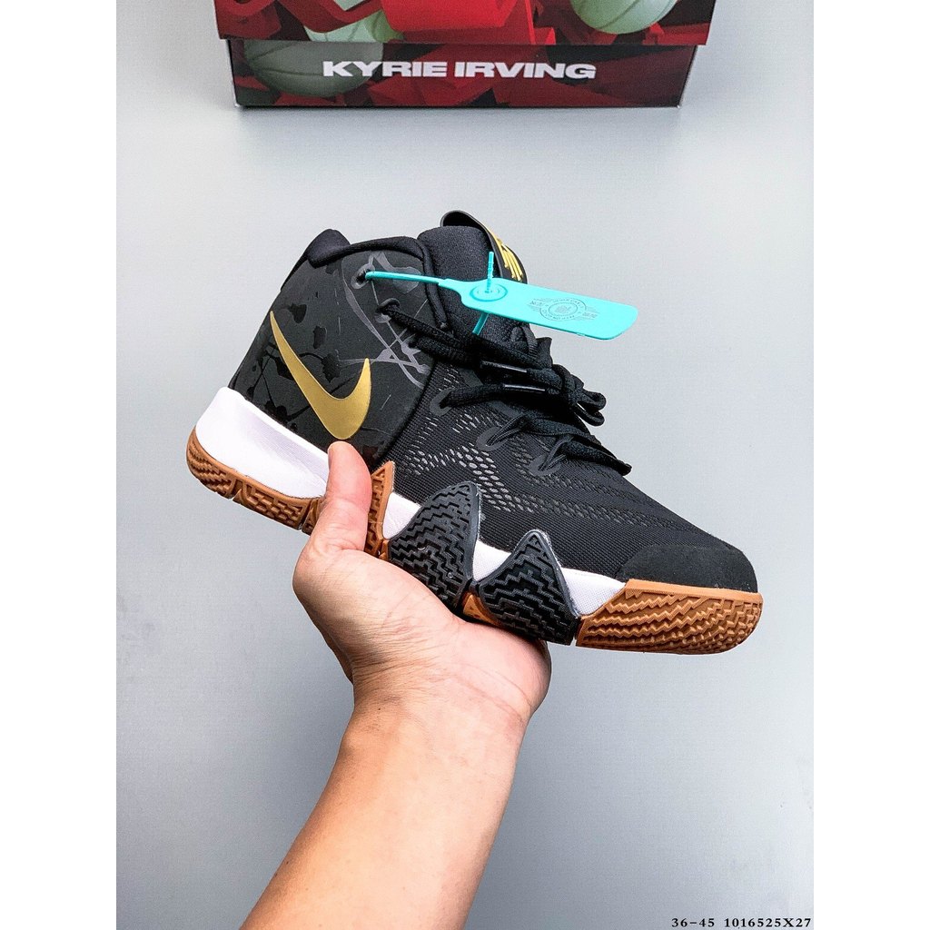 รองเท้าบาสเก็ตบอลต่อสู้ Nike Kyrie 4EpPractical คุณภาพสูง รองเท้าวิ่ง รองเท้ากีฬา