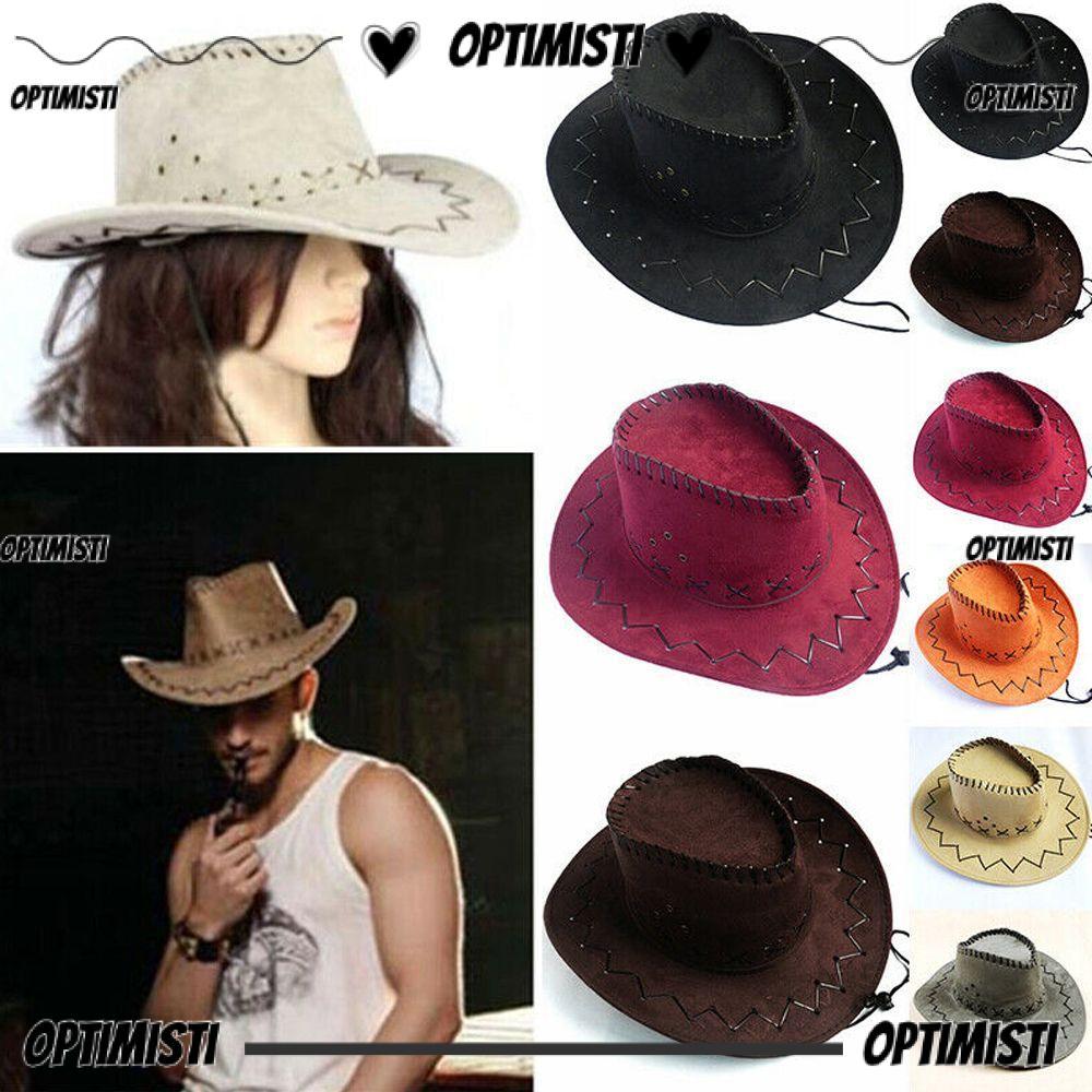 OPTIMISTI8E Cap Men Lady Suede ชุดแฟนซี