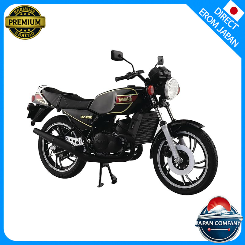 AOSHIMA Skynet 1/12 Finished Bike Yamaha RZ250 New Yamaha Black