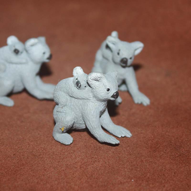 Safari Simulation Wildlife โมเดลของเล่น Wombaby Koala Koala