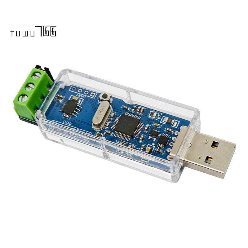 [tuwu766] อะแดปเตอร์โมดูลสื่อสาร USB to CAN Transceiver TJA1051T-USB เครื่องวิเคราะห์อินเทอร์เฟซ