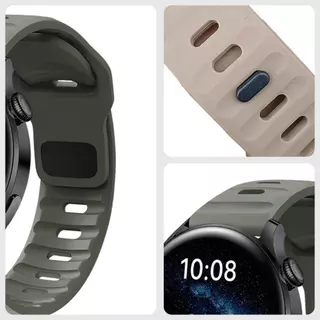 สายรัดซิลิโคน + เคสอ่อนสําหรับผู้เบิกทาง Garmin 165 Hollow Out ฝาครอบป้องกันสําหรับผู้เบิกทาง Garmin 165 อุปกรณ์เสริม